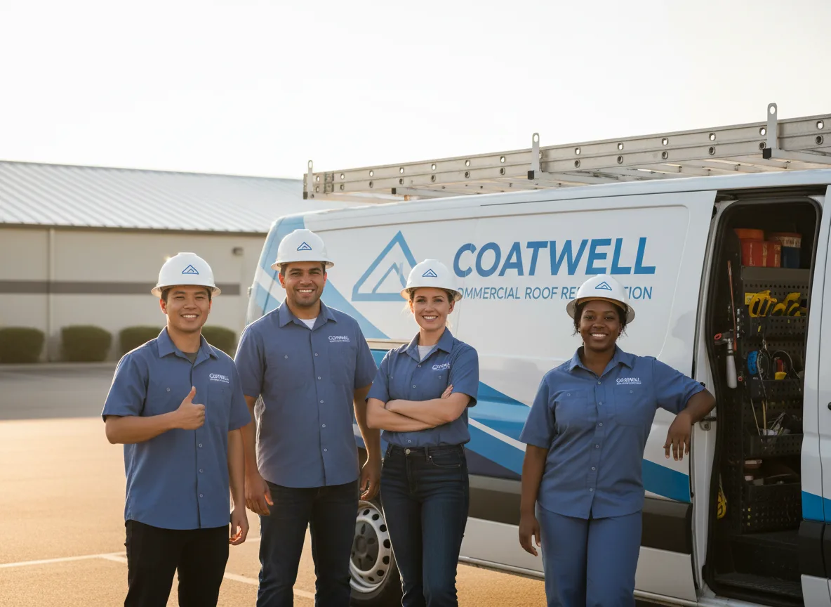 Commercial roof coating company in Comstock, TX